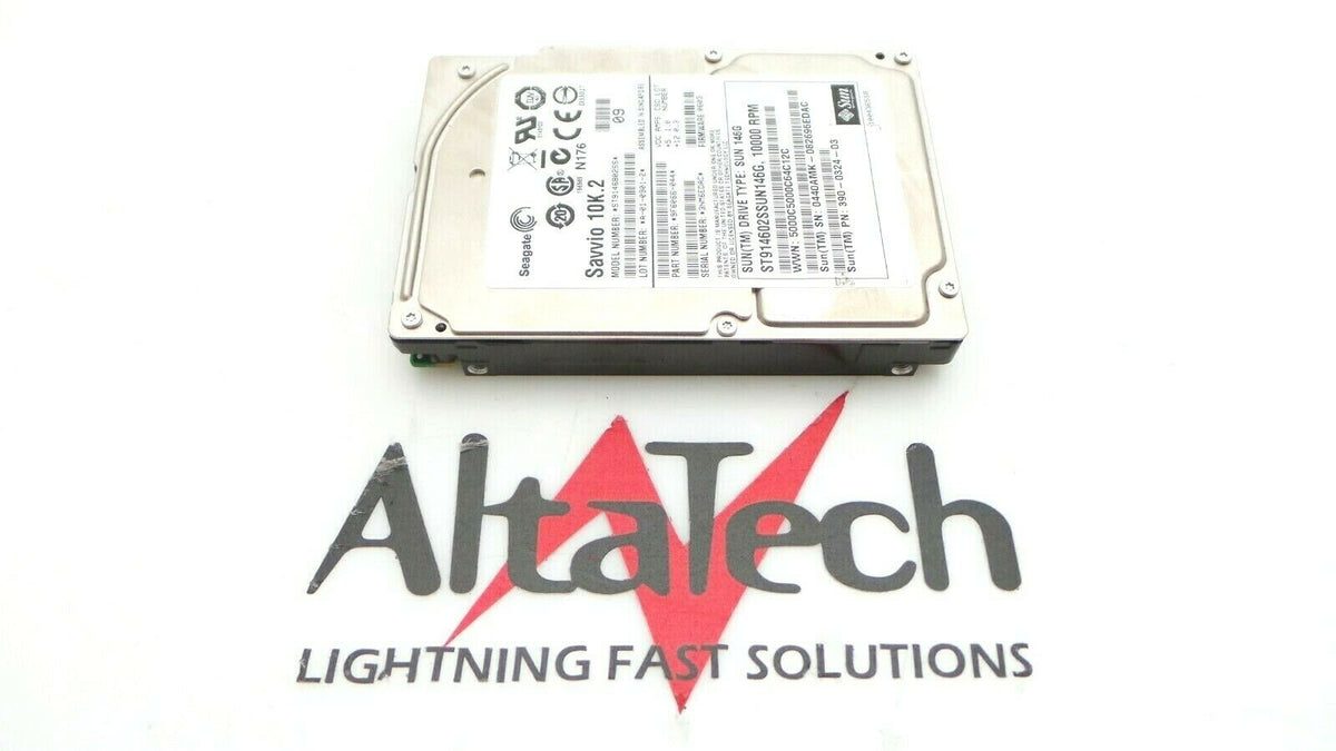 Sun Microsystems 390-0324 146GB 10K SAS 2.5" HDD Hard Disk Drive, Used
