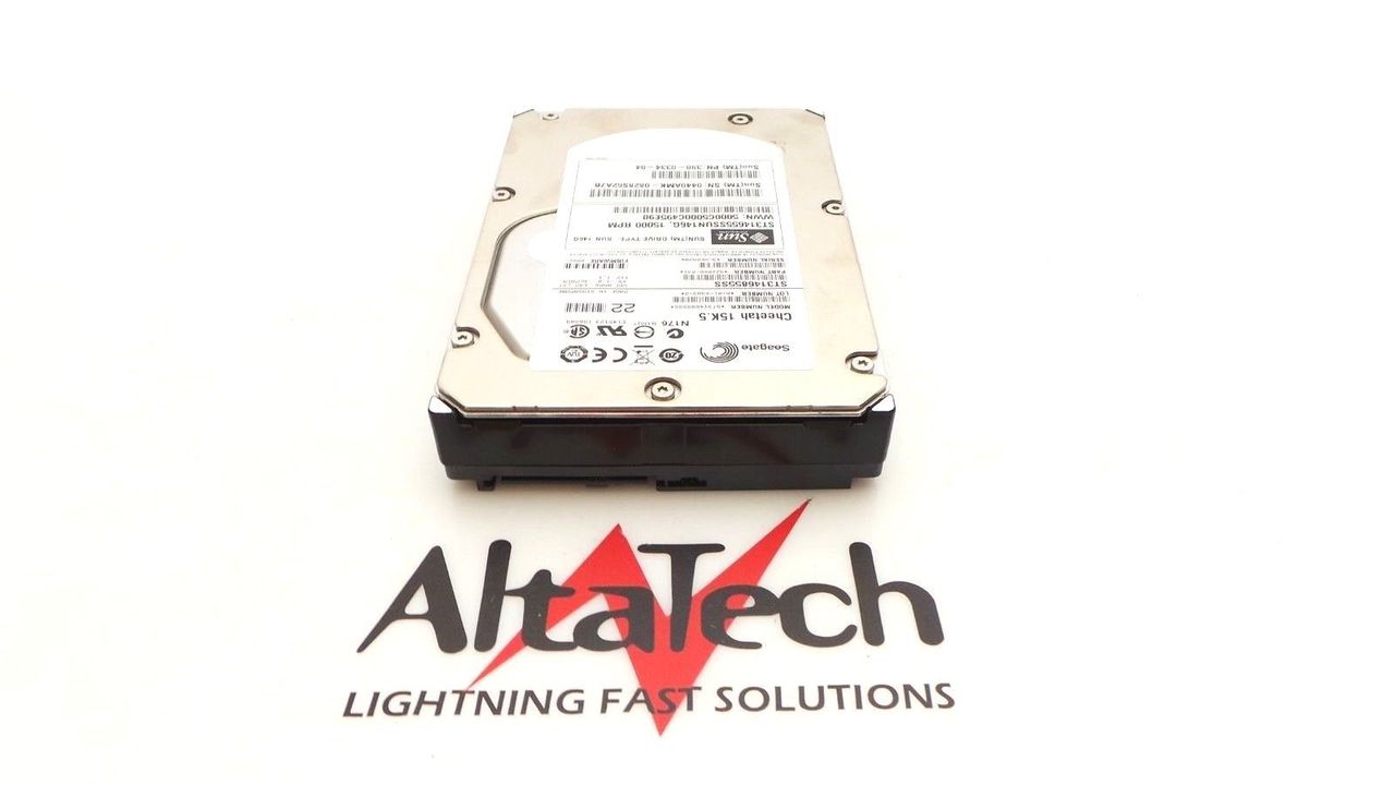 Sun Microsystems 390-0334 Seagate 146GB 15K SAS 3.5" Hard Drive, Used