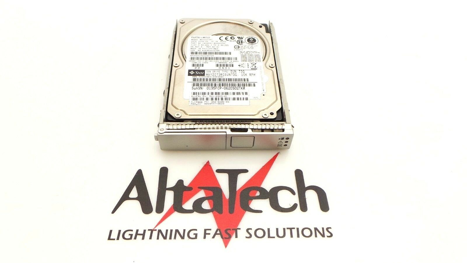 Sun Microsystems 541-0323 Seagate 73GB 10K SAS 2.5" Hard Drive, Used