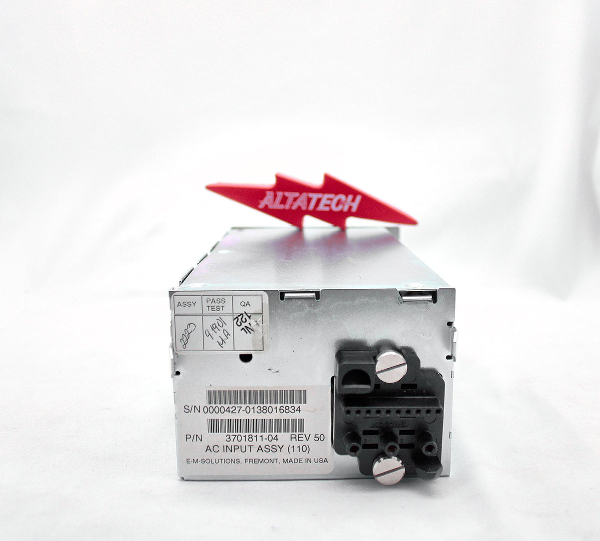 Sun Microsystems 370-1811 AC INPUT FAN ASSEMBLY, Used