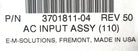 Sun Microsystems 370-1811 AC INPUT FAN ASSEMBLY, Used