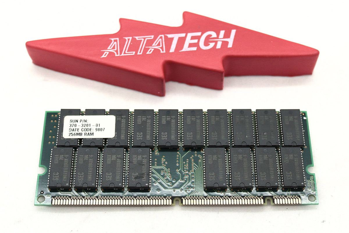 Sun Microsystems 370-3201 256MB DIMM 60NS, Used