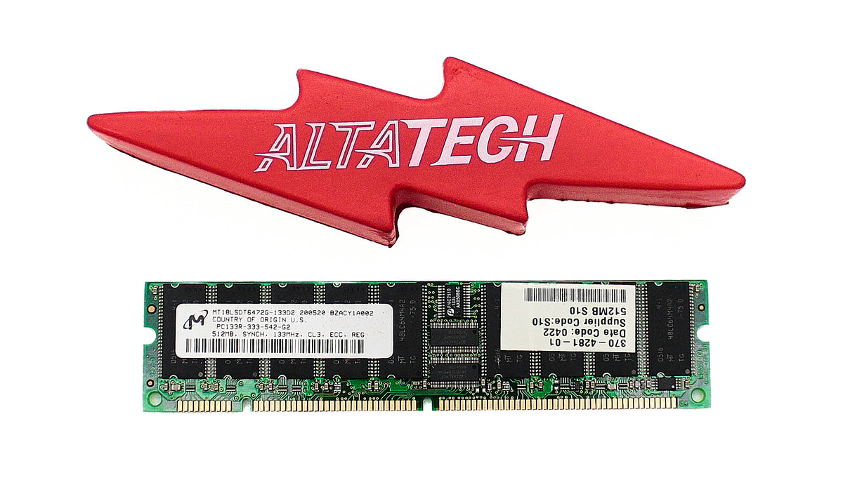 Sun Microsystems 370-4281 512MB DIMM, Used