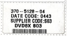 Sun Microsystems 370-5128 V210/V240 SLIMLINE DVD, Used