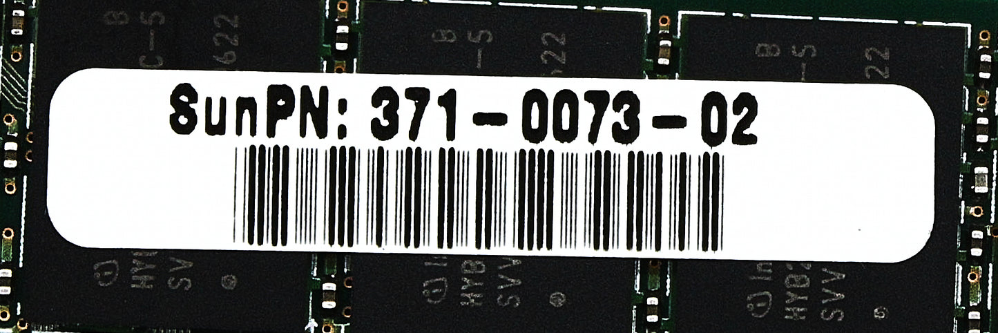 Sun Microsystems 371-0073 2GB PC3200 DDR400 ECC DIM, Used