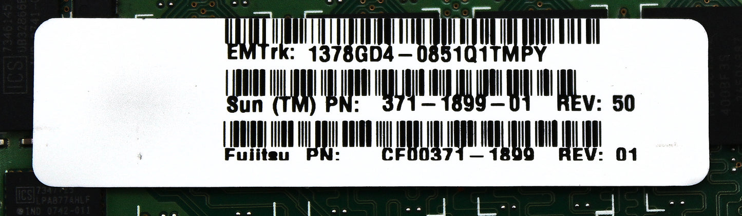 Sun Microsystems 371-1899 1GB DIMM FOR M4/M5, Used