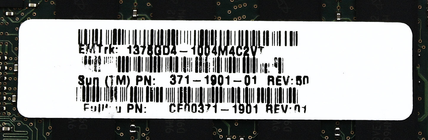 Sun Microsystems 371-1901 4GB DDR-667 2-RANK DIMM, Used