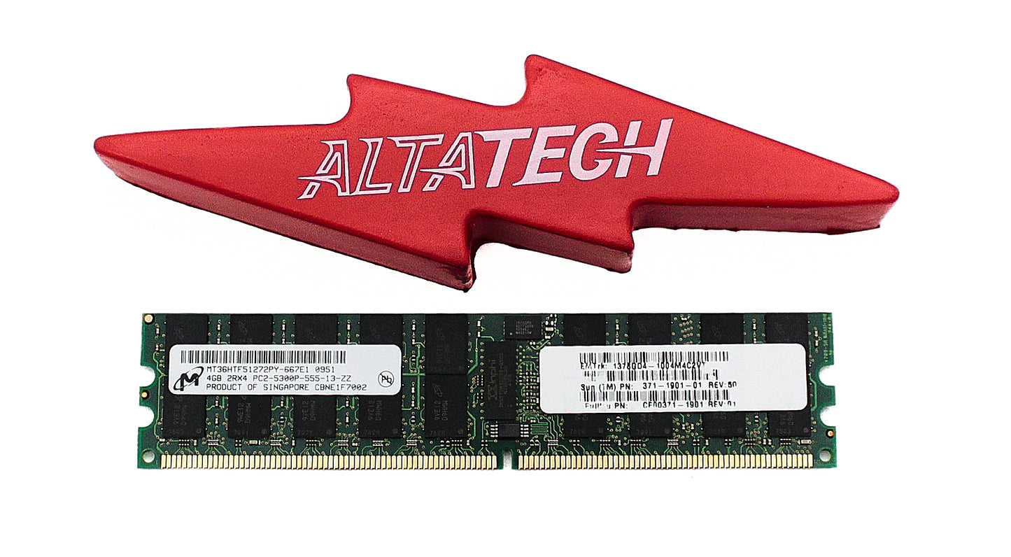 Sun Microsystems 371-1901 4GB DDR-667 2-RANK DIMM, Used