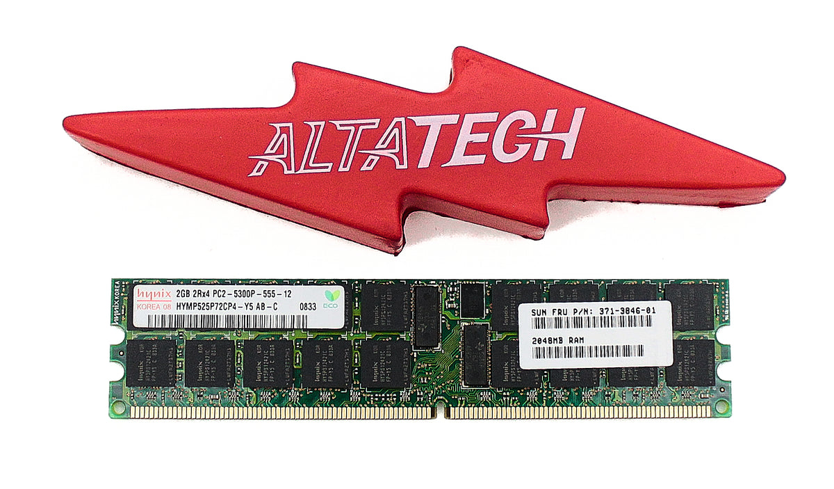 Sun Microsystems 371-3846 2GB REGISTERED ECC DDR2-667 DIMM, Used