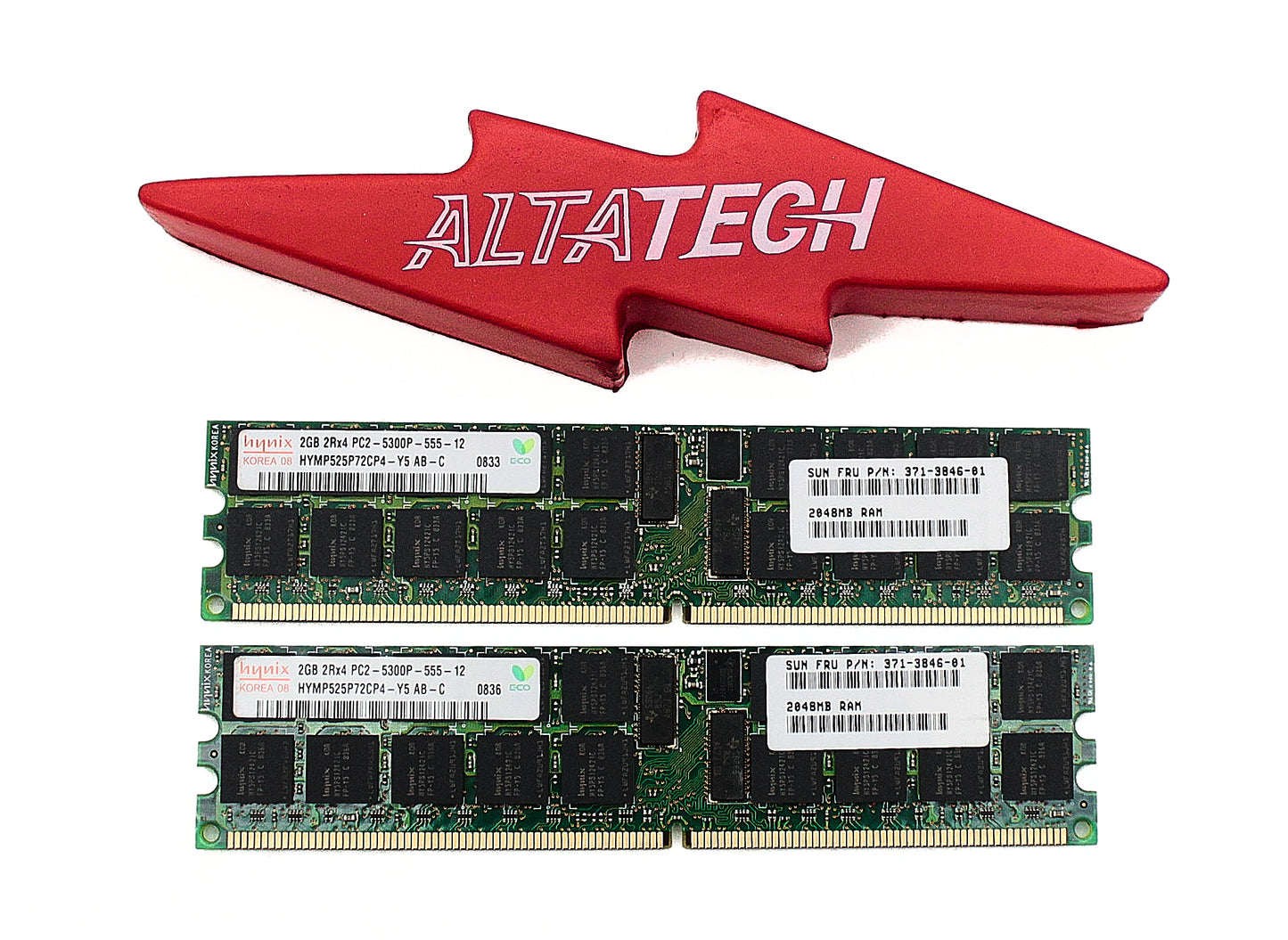 Sun Microsystems 371-3846_X2 2GB REGISTERED ECC DDR2-667 DIMM, Used