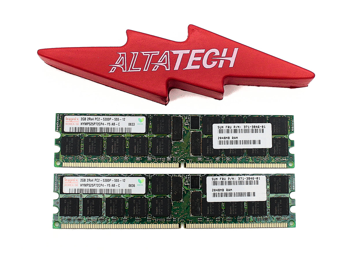 Sun Microsystems 371-3846_X2 2GB REGISTERED ECC DDR2-667 DIMM, Used