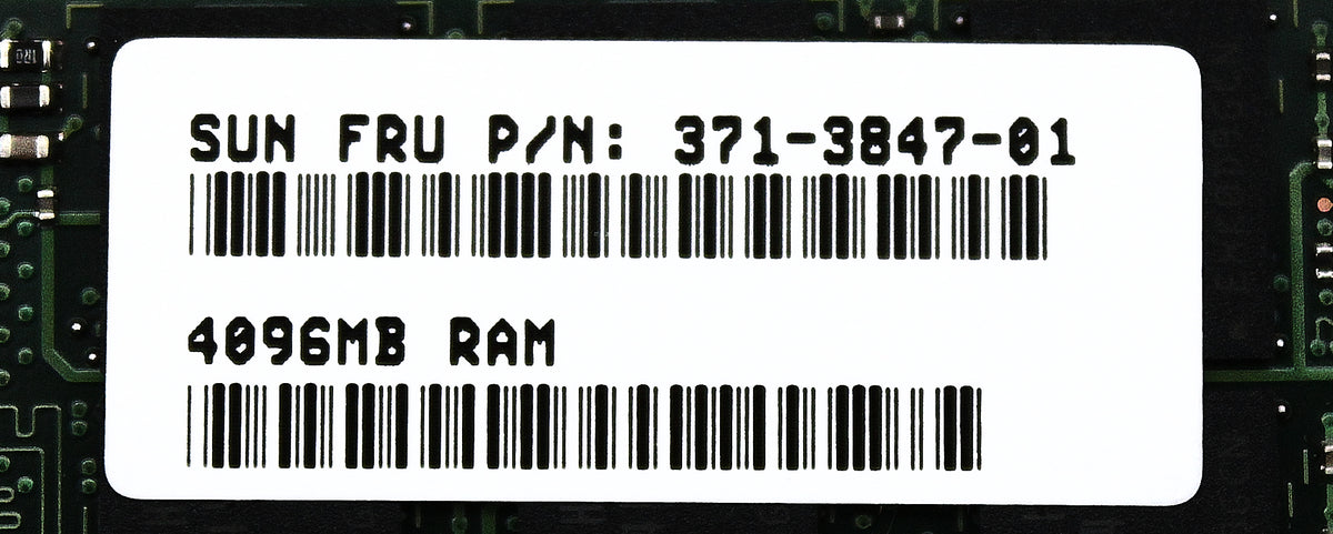 Sun Microsystems 371-3847 4GB ECC DDR2-667 DIMM, Used