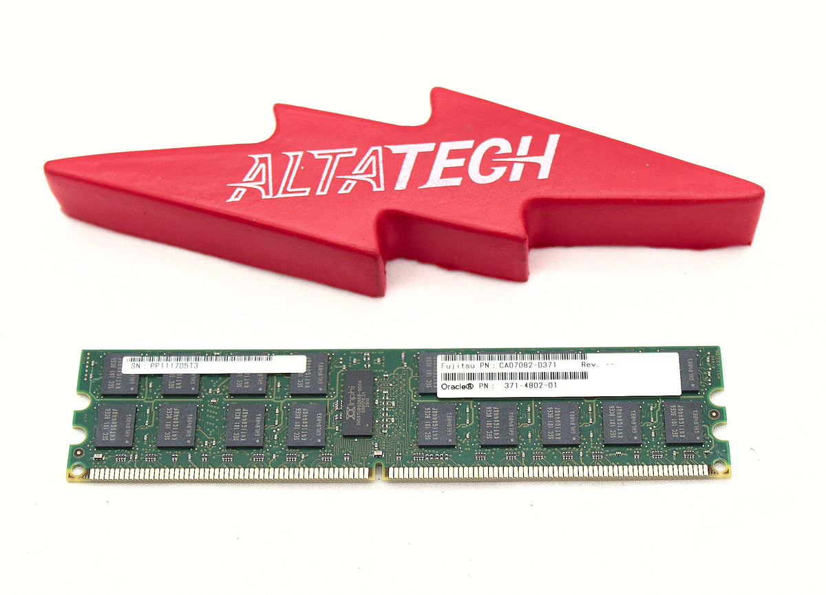 Sun Microsystems 371-4802 4GB PC2-5300P DDR2-667 2RX4 ECC, Used