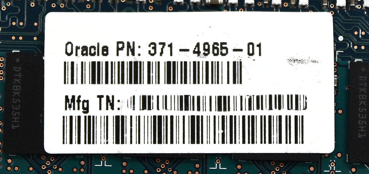 Sun Microsystems 371-4965 4GB REGISTERED DDR3-1333 DIMM, 1.3V, Used