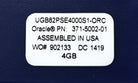 Sun Microsystems 371-5002 4GB USB 2.0 Flash Drive, Used