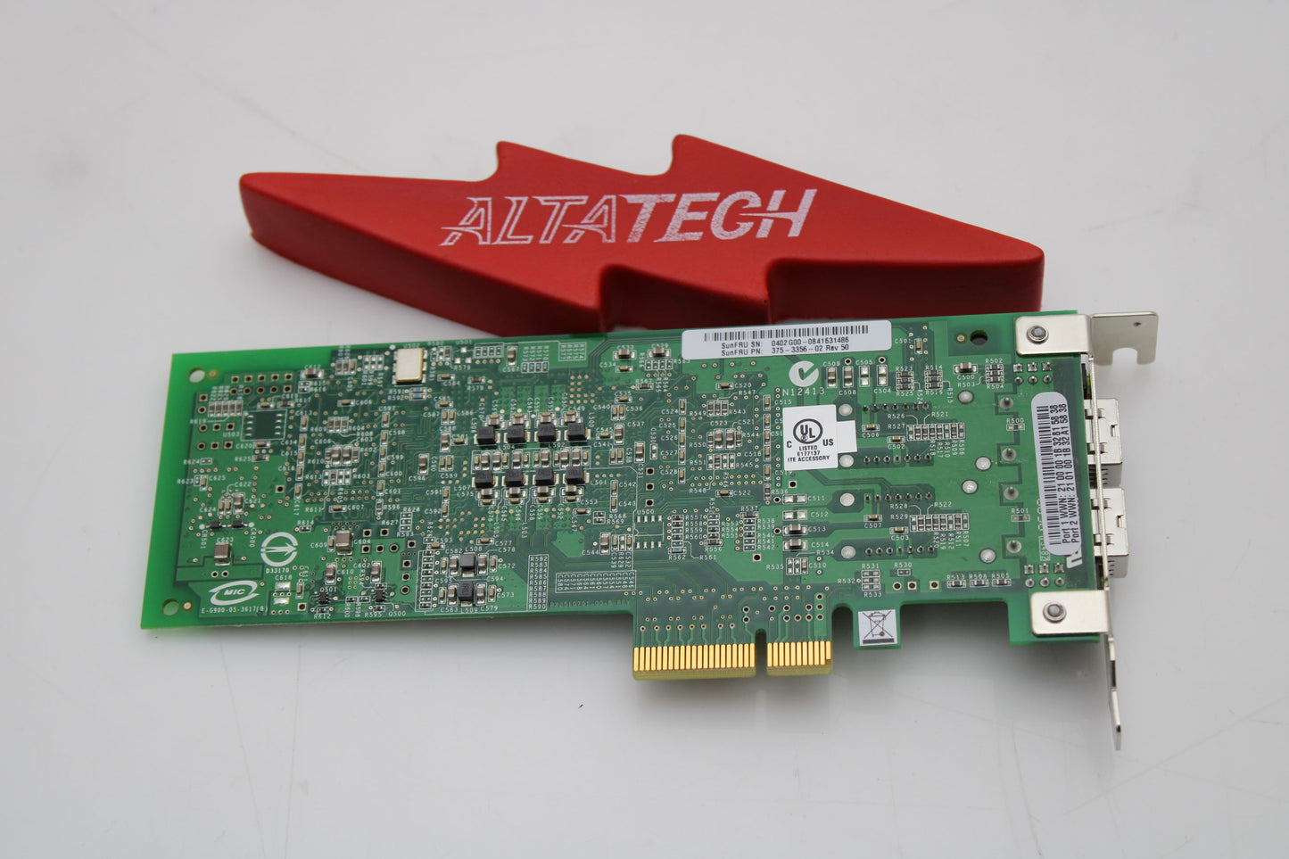 Sun Microsystems 375-3356_LP (SG-XPCIE2FC-QF) Sun Dual 4GB/S FC PCI-E Adapter, Used