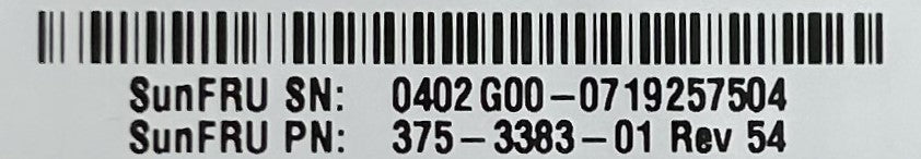 Sun Microsystems 375-3383 SG-XPCI1FC-QL2(2GB FC-AL), Used