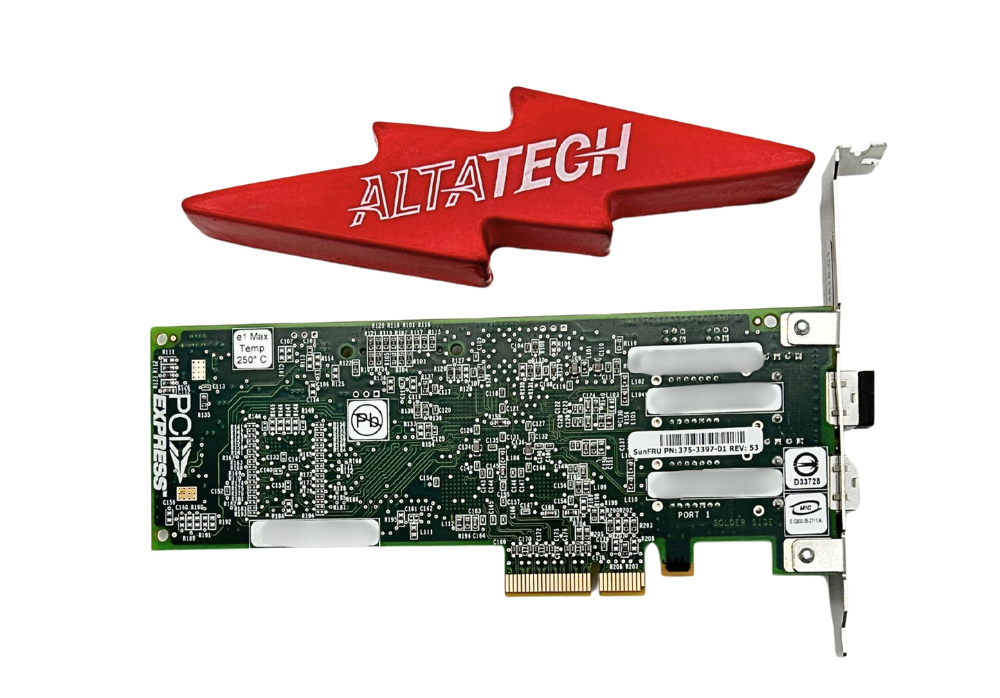 Sun Microsystems 375-3397 4GB PCI-E DUAL F/C HBA, Used