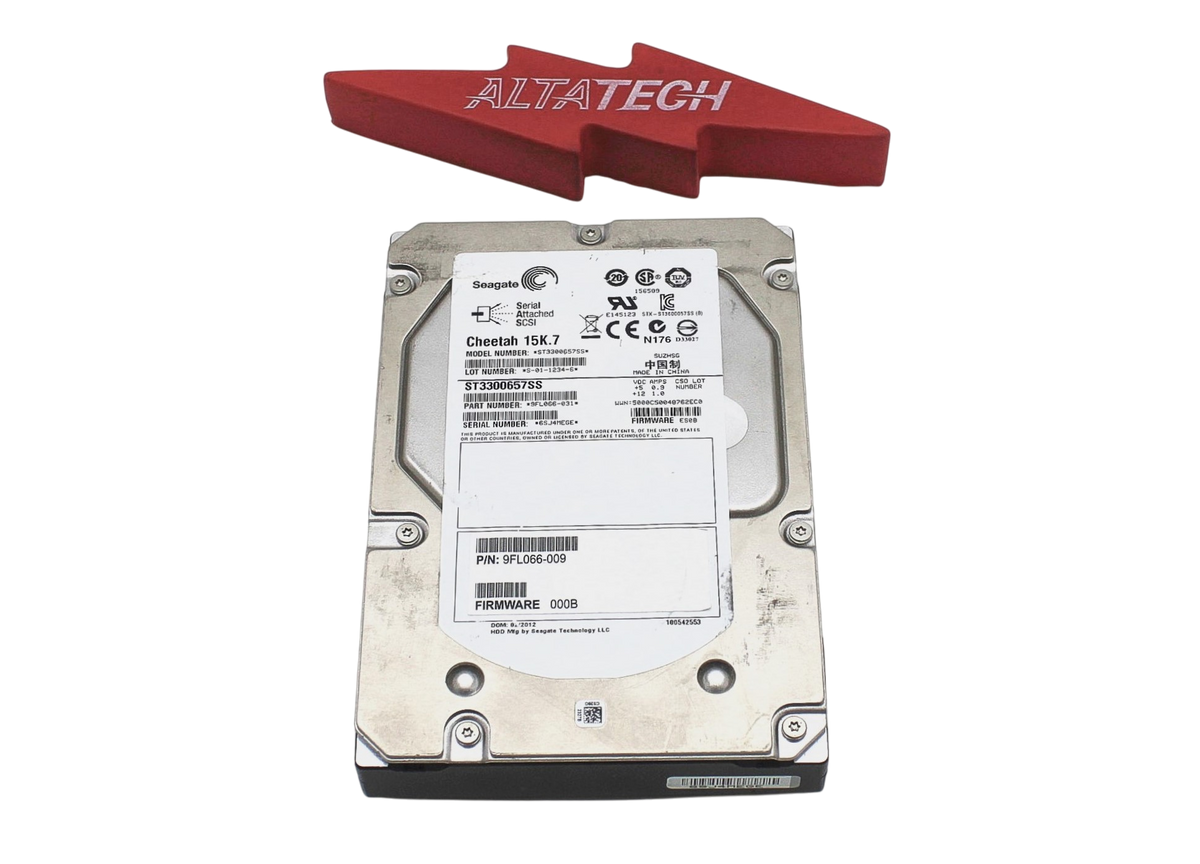 Sun Microsystems 390-0461 300GB 15K SAS HDD, Used