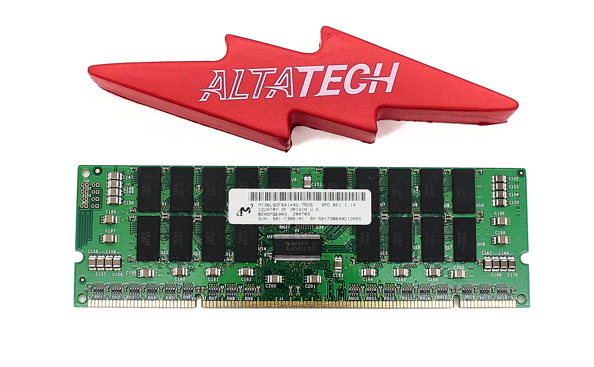Sun Microsystems 501-7386 1GB SDRAM DIMM ROHS, Used
