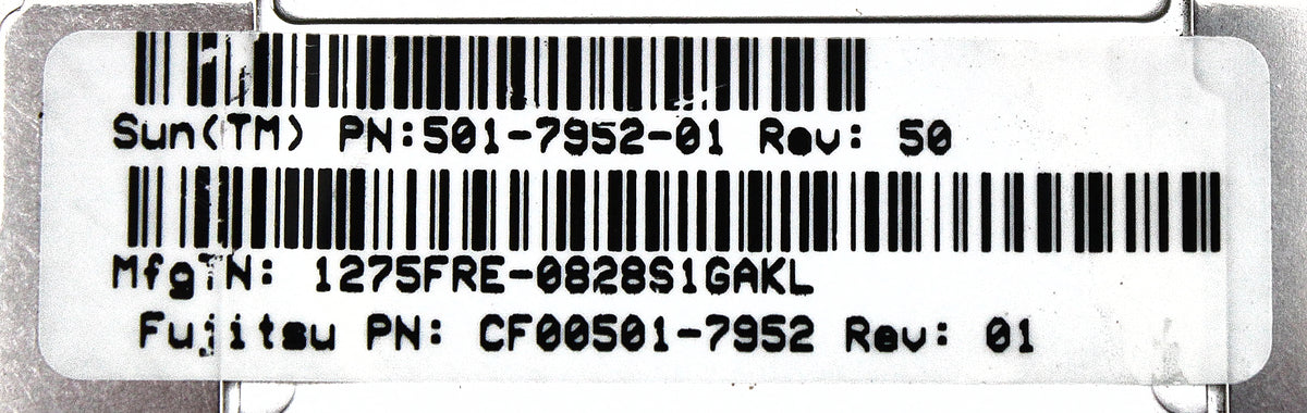 Sun Microsystems 501-7952 1GB DDR2-667/PC2-5300 1.8V FBDIMM, Used