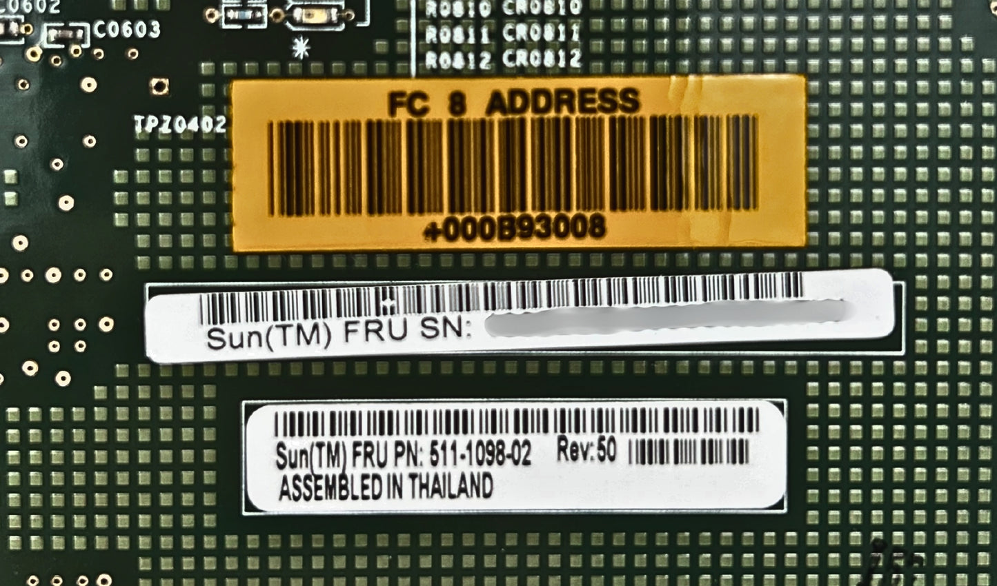 Sun Microsystems 511-1098 RAID 0/1 Expansion Module, Used