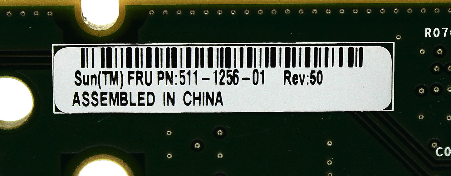 Sun Microsystems 511-1256 8-SLOT DISK BACKPLANE, SATA, Used