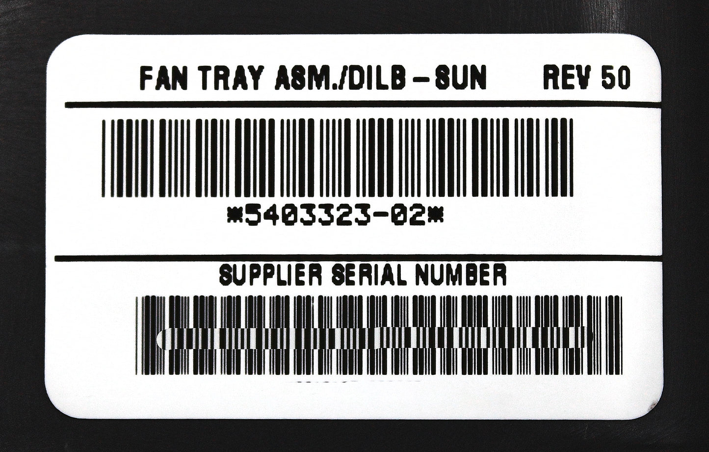 Sun Microsystems 540-3323 A1000/D1000 FAN TRAY, Used