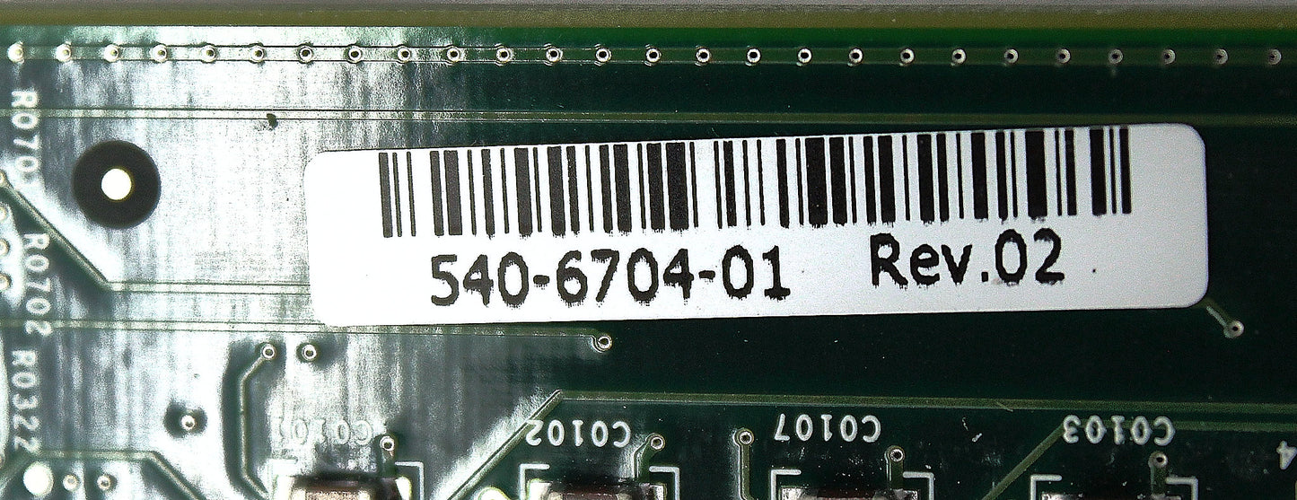 Sun Microsystems 540-6704 N440 SCS DISK BACKPLANE, Used