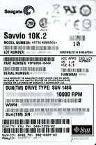 Sun Microsystems 540-7355 146GB 10K SAS SFF HDD, Used