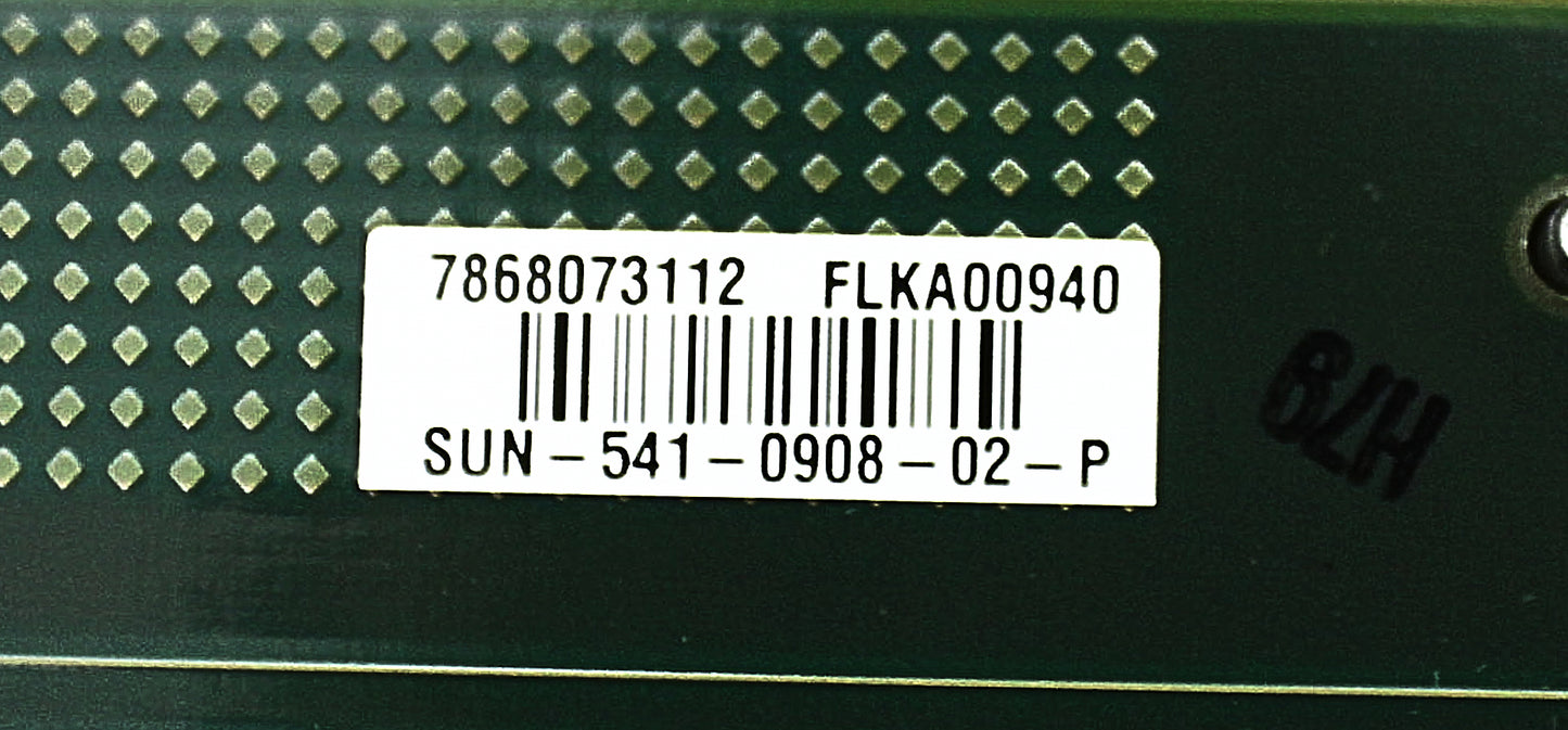 Sun Microsystems 541-0908_NEW FAN BACKPLANE (172MM FANS, New No Box