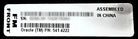 Sun Microsystems 541-4222 Oracle Fan Assembly - Sparc T3-1 Server, Used