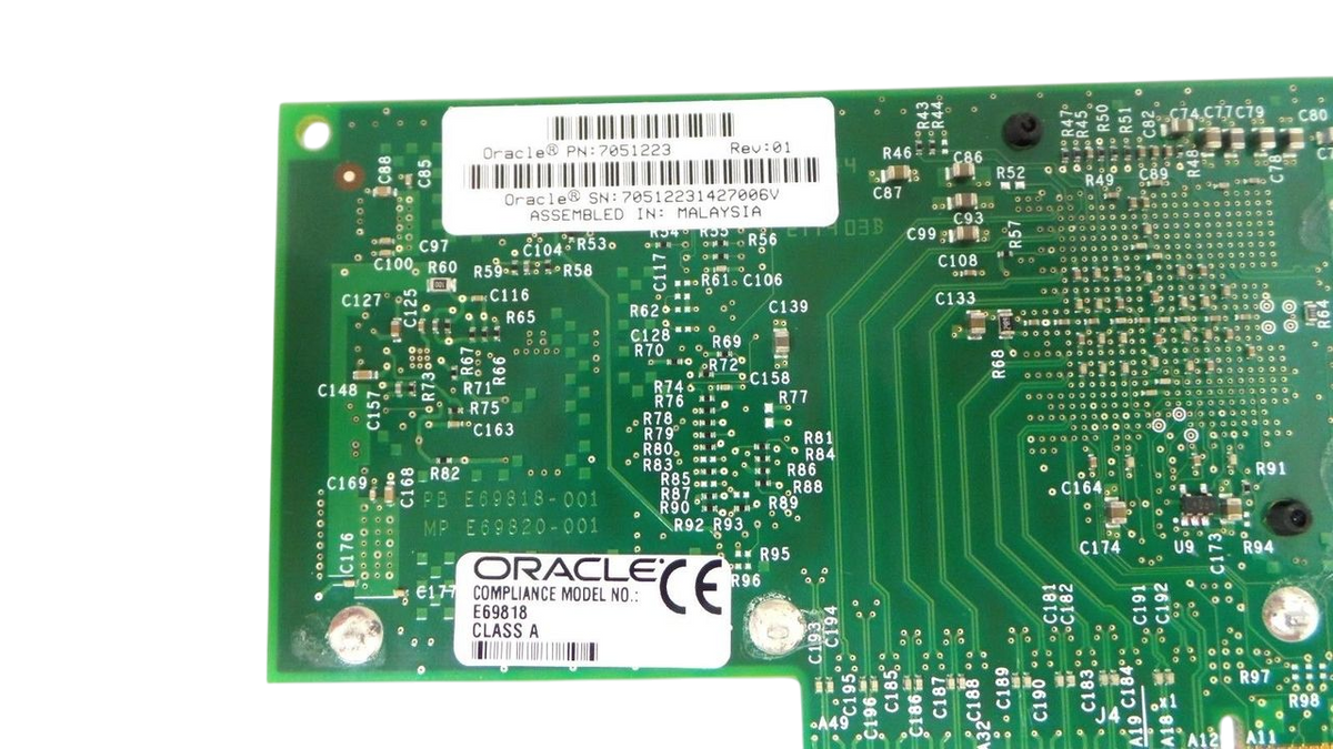 Sun Microsystems 7051223 Dual Port 10GbE Ethernet Adapter, Used