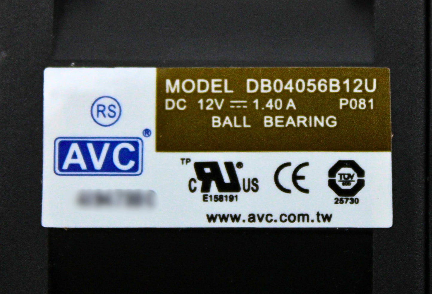 Sun Microsystems DB04056B12U COOLING FAN, Used