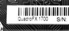 Sun Microsystems FX1700 QUADRO FX1700 512MB PCI-E GRAPHICS, Used