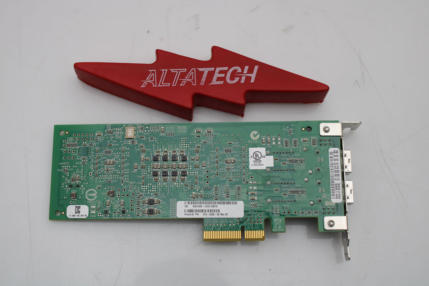 Sun Microsystems SG-XPCIE2FC-QF4 4GB/S PCI-E DUAL FC-AL, Used