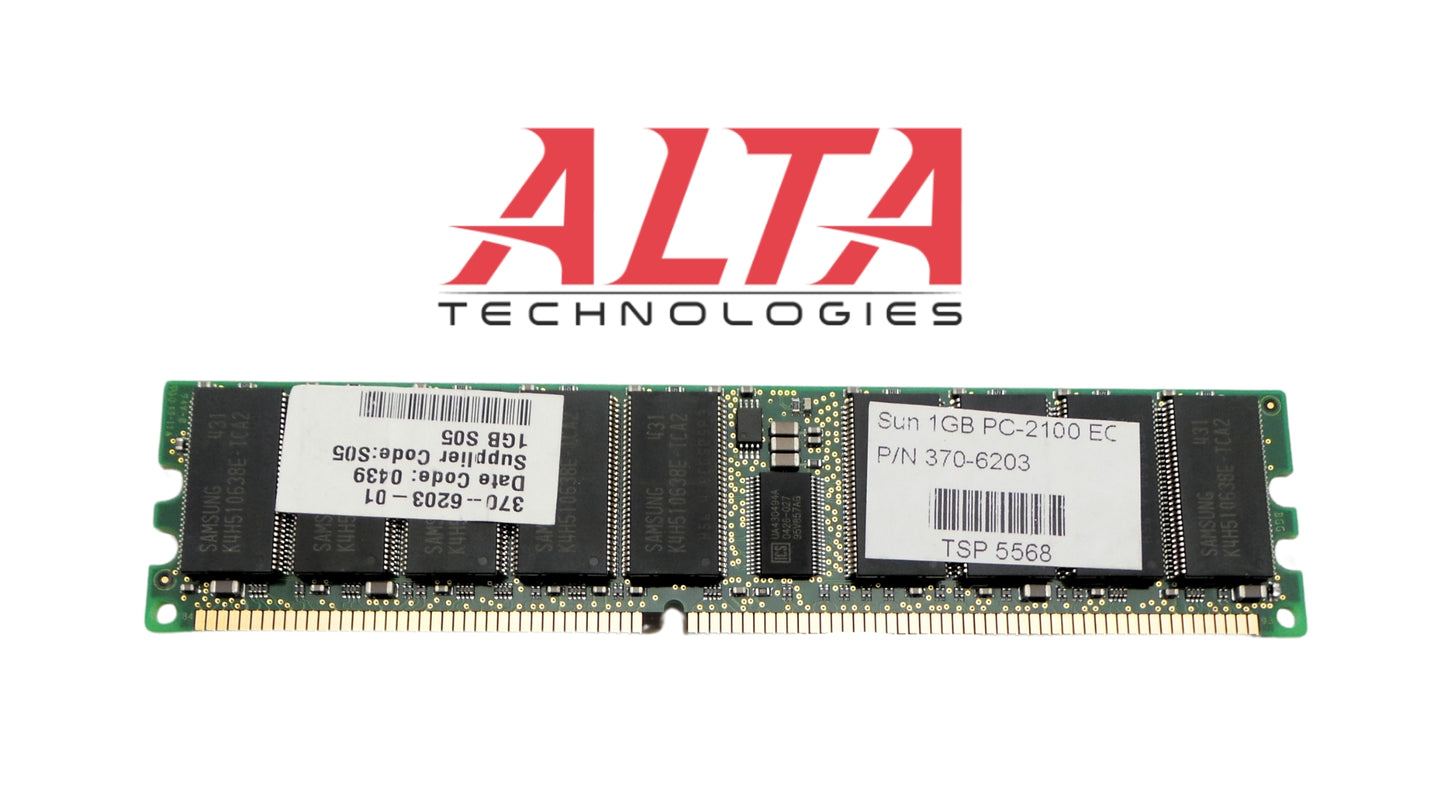 Sun Microsystems X8704A 2GB RAM KIT (2X1GB DIMM) 370-7973, Used