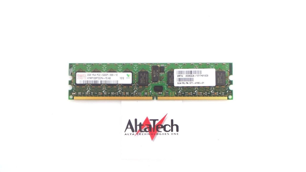 Sun Microsystems X8123A-C-Z Hynix 4GB (2x2GB) DDR2-667 Memory, Used