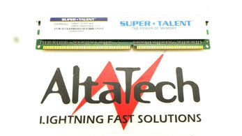 Super Talent D32PB1GJ RAM 1GB PC-3200 DDR-400 184-P N-ECC Desktop Memory, Used