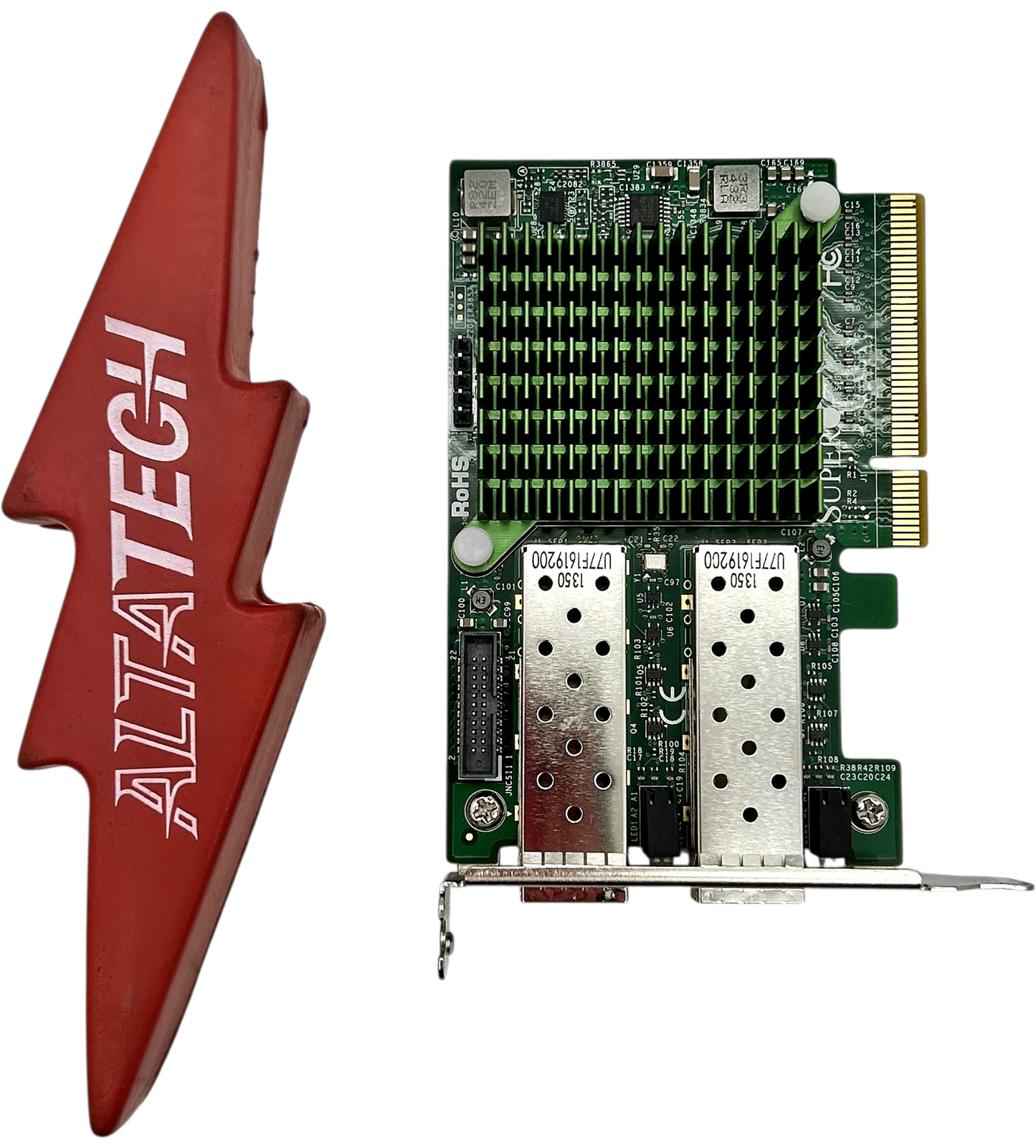 SuperMicro AOC-STGN-I2SF Supermicro -AOC-STGN-I2SF- PCIe 2.0 x8 10GbE SFP+ NC-SI, Used