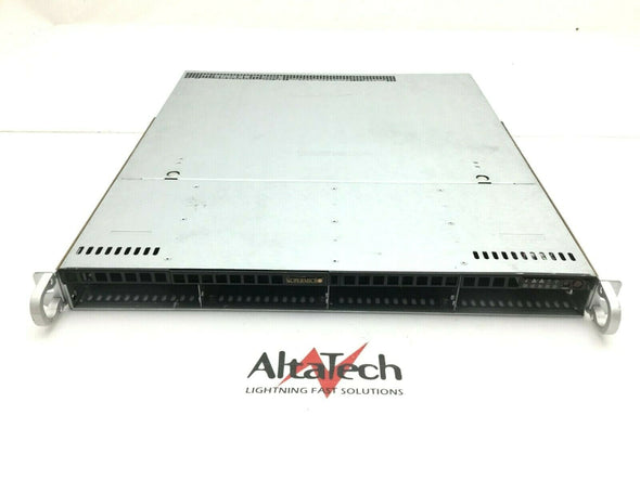 SuperMicro CSE-813MFTQ-R400CBB 1U Rackmount 4x3.5" Bay CTO Server, Used