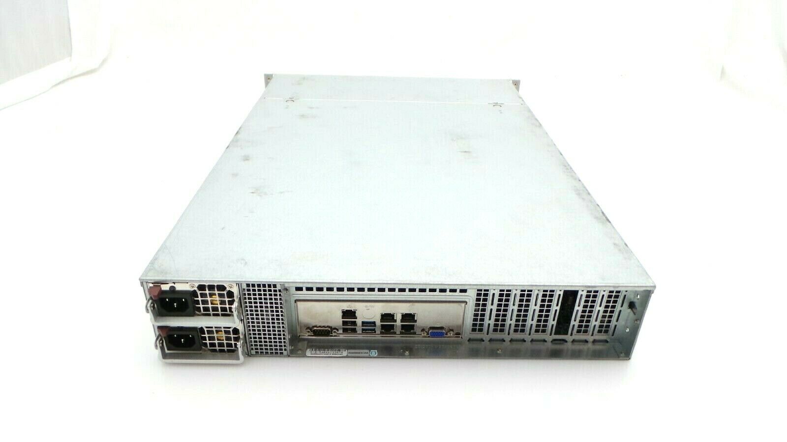 SuperMicro CSE-826_E5-2620v3 CSE-826 2U 12-Port LFF 2 Flex Port SFF Server w/ X10DRi-LN4+ Motherboard, Used