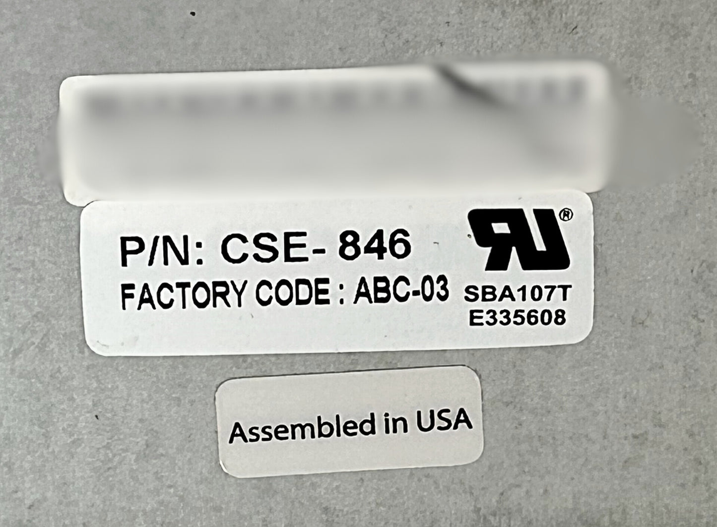 SuperMicro CSE-846 CHASSIS 24X3.5 HOT SWAP 4U, Used