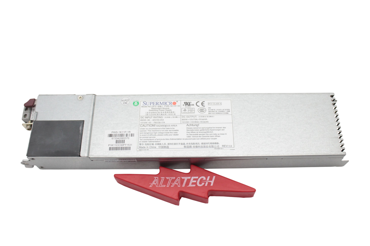 SuperMicro PWS-1K11P-1R SUPERMICRO 850/1010W DC PSU, Used