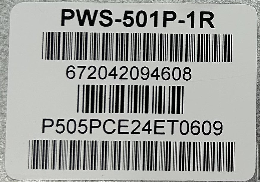 SuperMicro PWS-501P-1R 500W PSU, Used