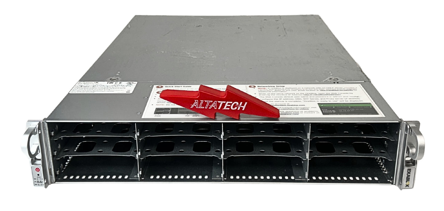 SuperMicro SSG-6028R-E1CR12L CTO Super Storage 2U 12X3.5 X10DRH-iT, Used