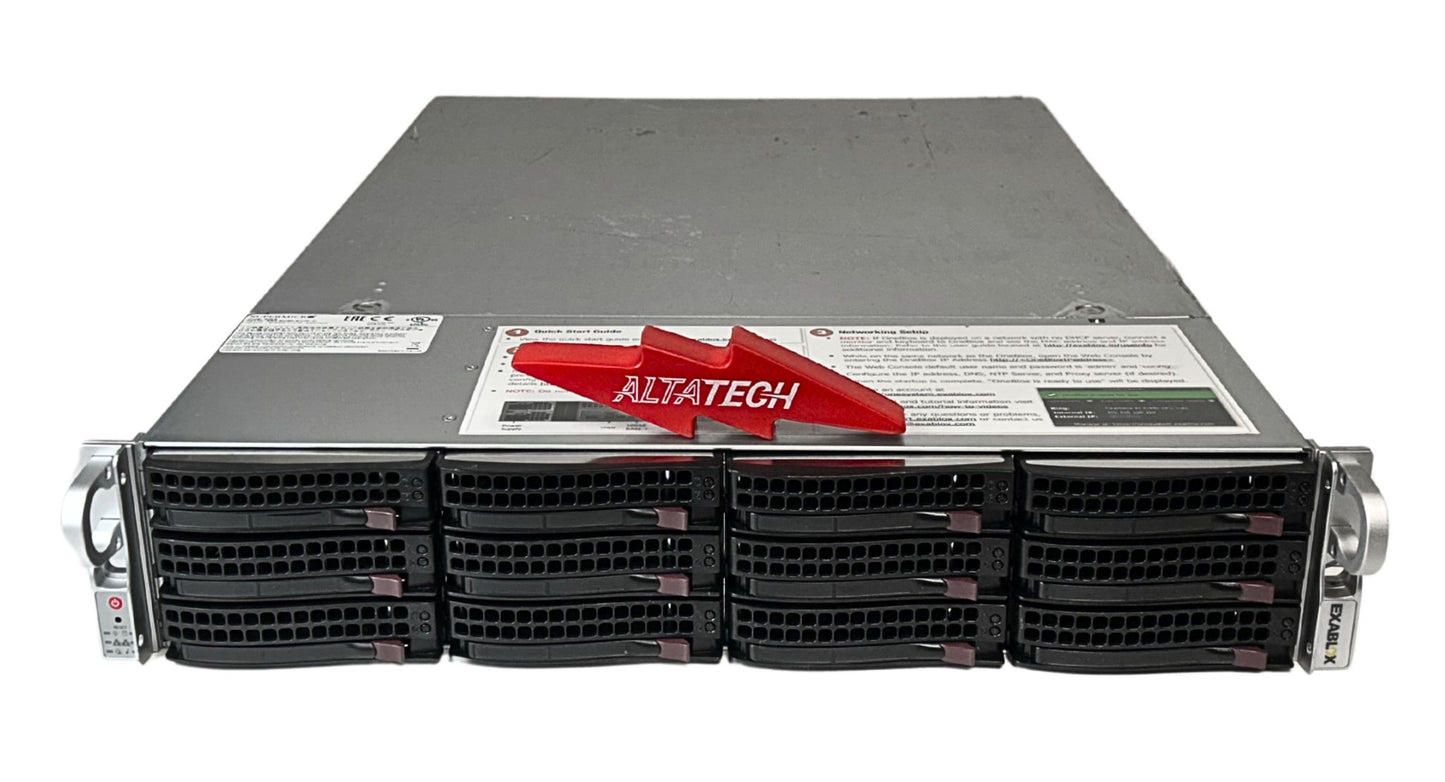 SuperMicro SSG-6028R-E1CR12L CTO Super Storage 2U 12X3.5 X10DRH-iT, Used