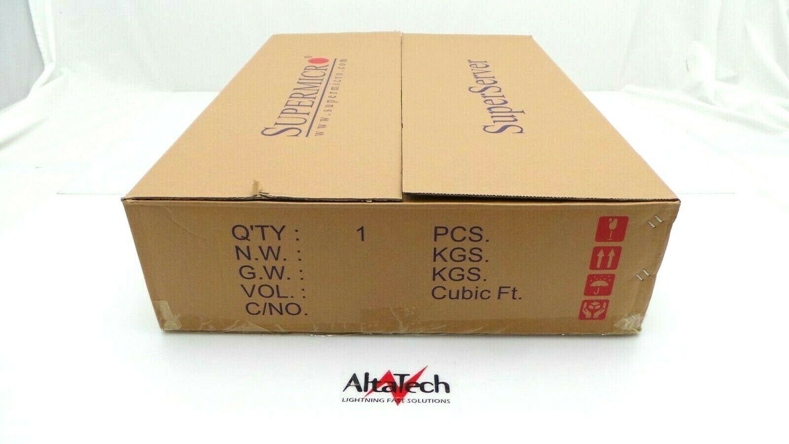 SuperMicro SYS-1029P-WTR_CTO_NOB 1U 8x SFF 2.5-Inch Bay CTO SuperServer SYS-1029P-WTR, New Open Box