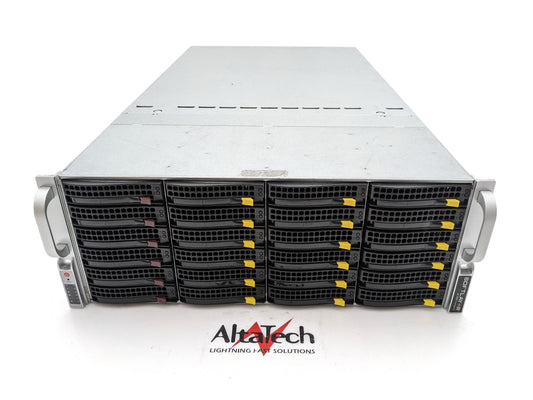SuperMicro SYS-8048B-TRFT CTO 4U SuperServer w/ Mbd, Risers, Fans, PSUs, Used