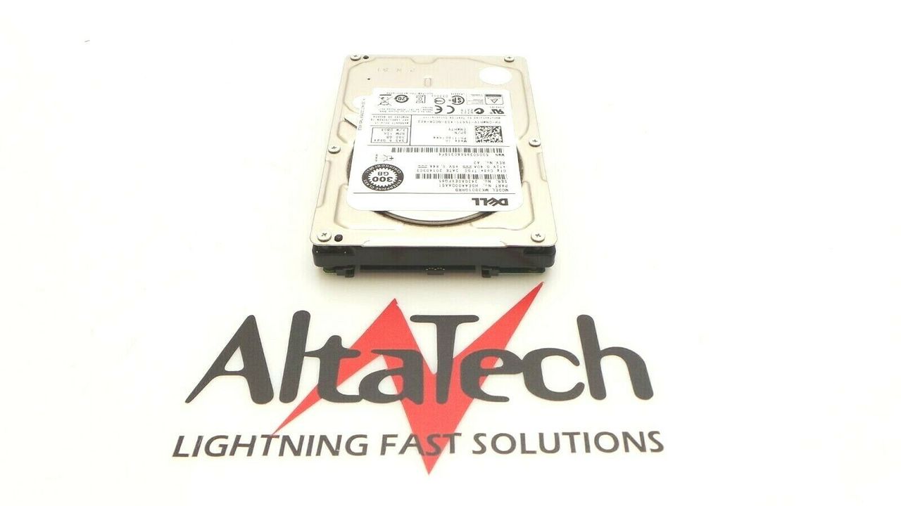 Toshiba HDEAA00DAA51 Toshiba HDEAA00DAA51 300GB 15K SAS 2.5" 6G EP HDD Dell MK3001GRRB Hard Disc Drive, Used